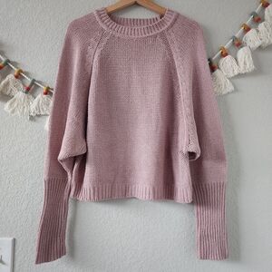 Evereve Pink Crew Neck Sweater
